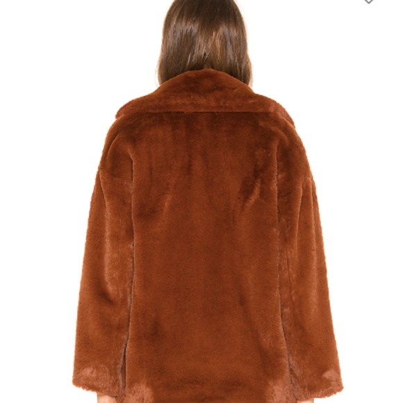 Free People Kate Faux Fur Coat - NEW! - Picture 3 of 5